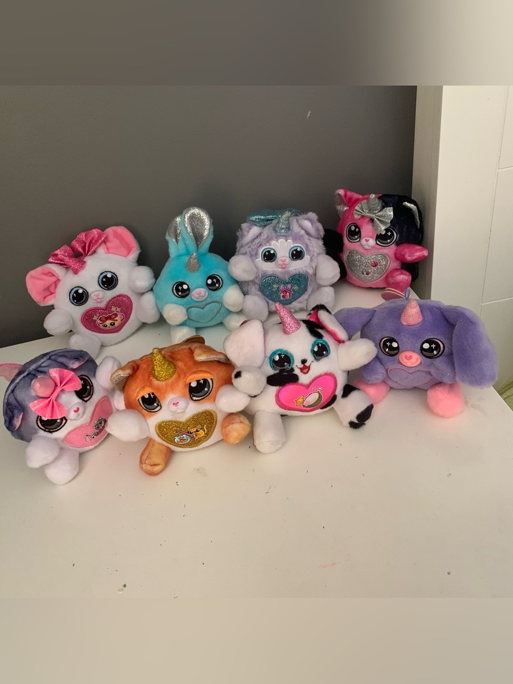 ZURU Rainbocorns Surprise Plush bundle
 set 8